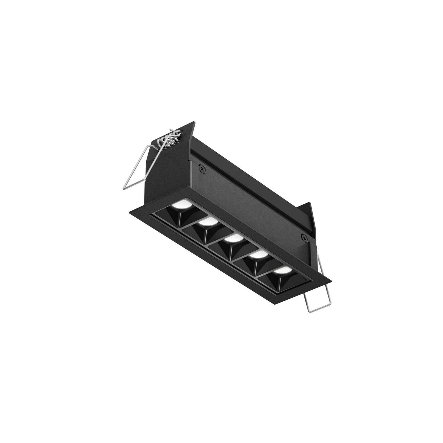  Recessed Linear With 5 Mini Spot Lights