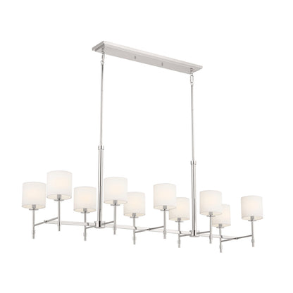  Ali 10-Light Linear Chandelier
