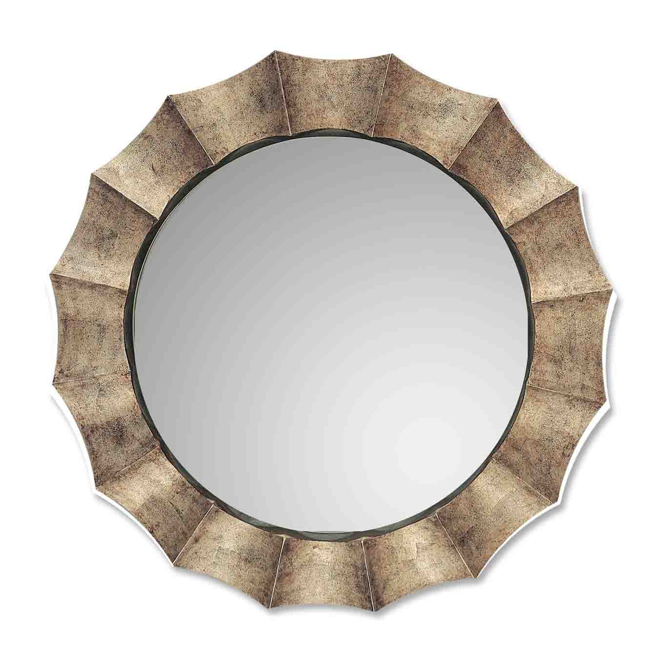  Uttermost's Gotham U Antique Silver Mirror