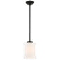 Seville LED Pendant In Matte Black