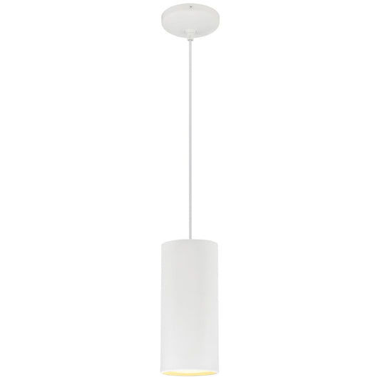  Pilson 1-Light Pendant In Matte White