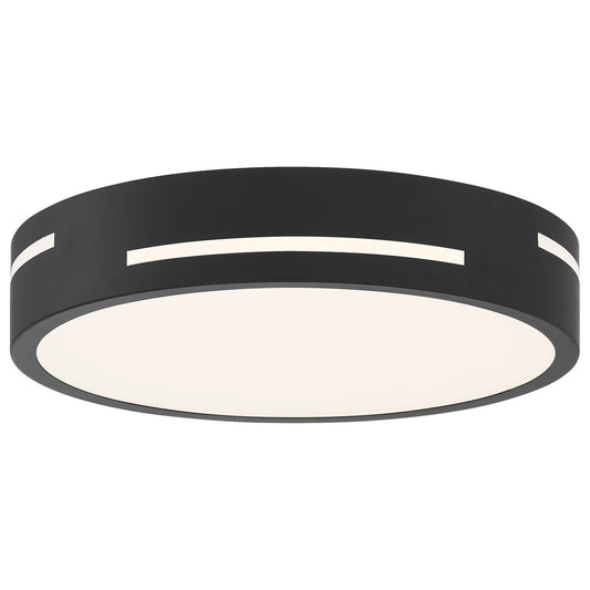  Harmony LED Flush Mount In Matte Black