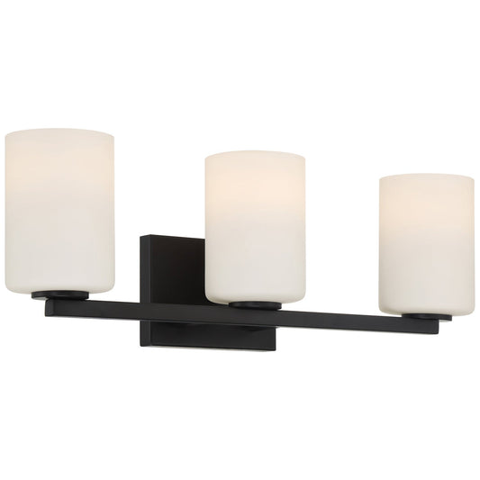  Sienna 3-Light Vanity In Matte Black