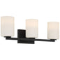  Sienna 3-Light Vanity In Matte Black