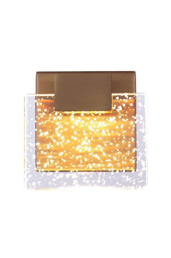  Alamere LED Vanity In Satin Brass