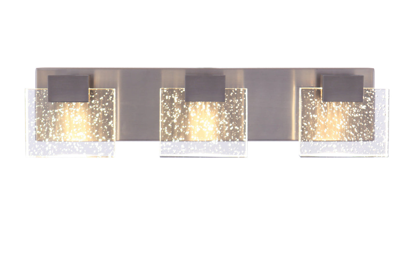  Alamere LED Vanity In Brushed Polished Nickel