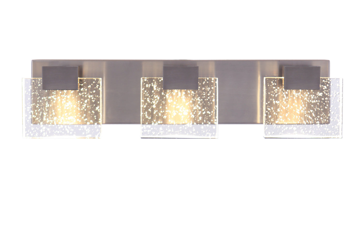  Alamere LED Vanity In Brushed Polished Nickel