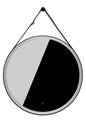  LED Lighted Mirror In Flat Black