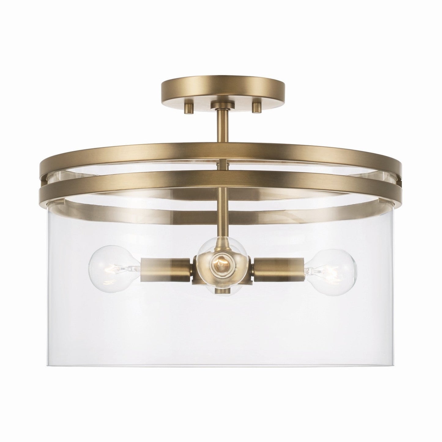  Fuller 4-Light Semi-Flush Mount
