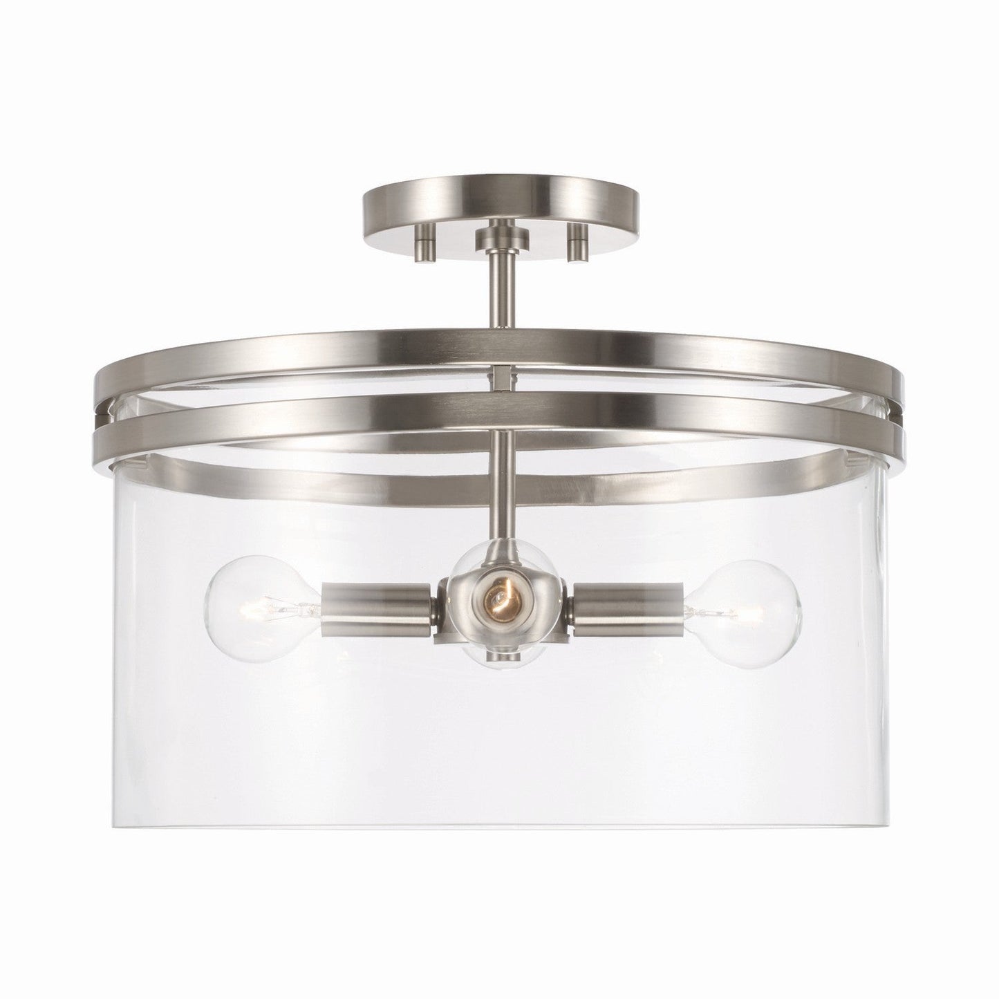  Fuller 4-Light Semi-Flush Mount