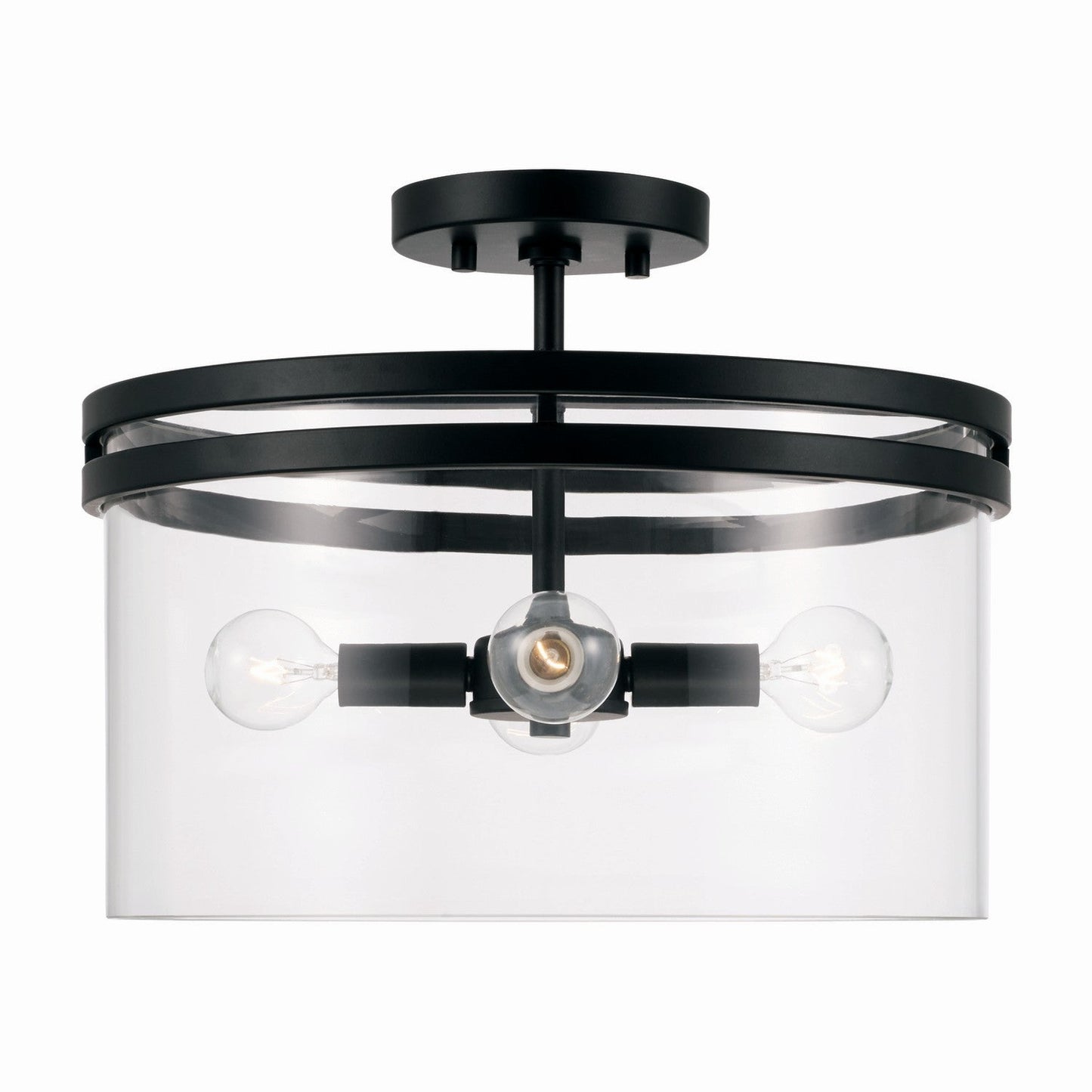  Fuller 4-Light Semi-Flush Mount