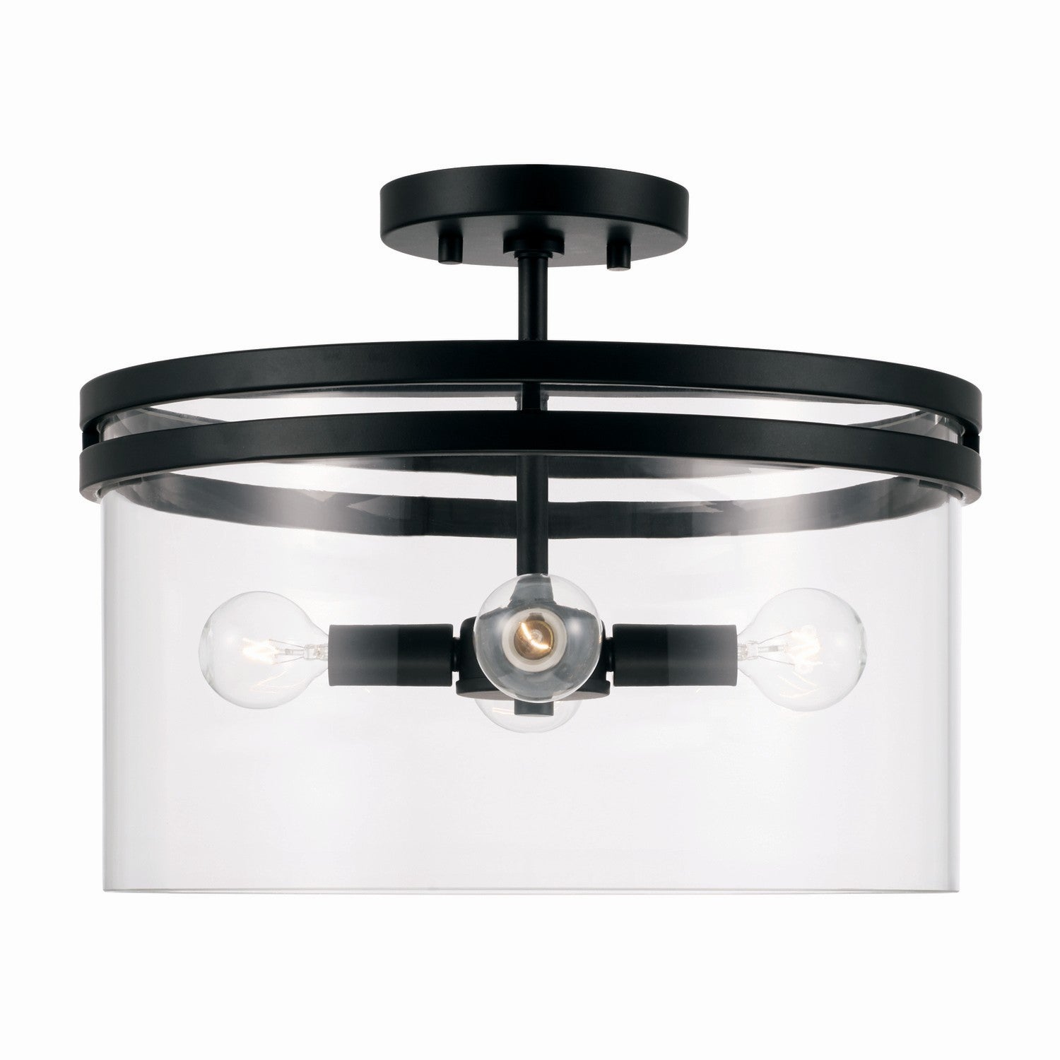  Fuller 4-Light Semi-Flush Mount
