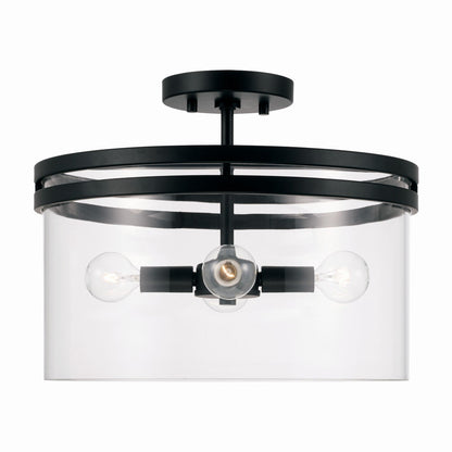  Fuller 4-Light Semi-Flush Mount