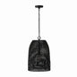  Naomi 1-Light Pendant In Matte Black