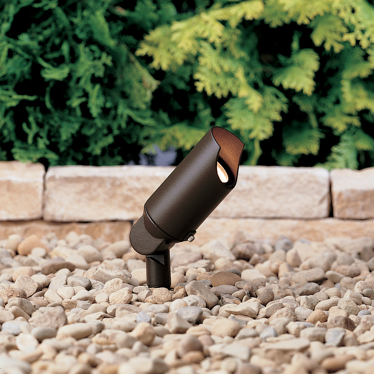 Accent 1-Light 12V In Textured Architectural Bronze