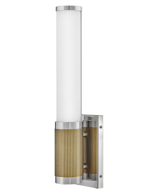  Zevi LED Vanity Fixture In Polished Nickel