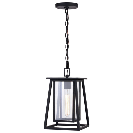  Blackwell 1-Light Outdoor Pendant In Matte Black