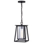  Blackwell 1-Light Outdoor Pendant In Matte Black