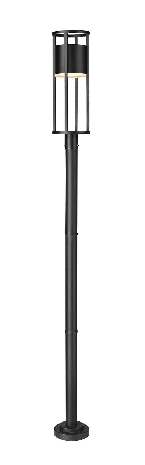 Z-LIte Luca LED Outdoor Post Mount In Black