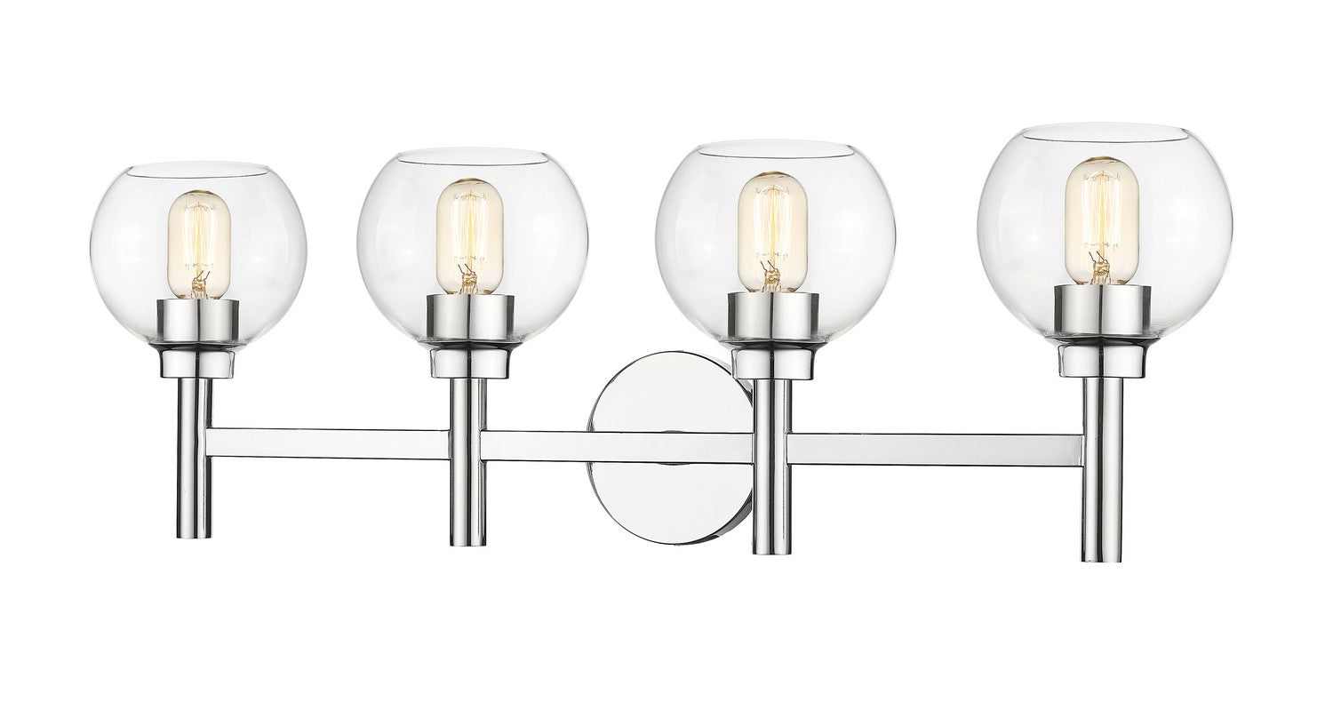 Z-LIte Sutton Four Light Vanity In Chrome