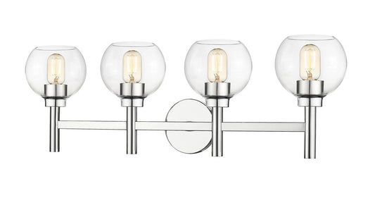 Z-LIte Sutton Four Light Vanity In Chrome
