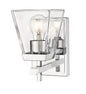 Z-LIte Lauren One Light Wall Sconce In Chrome