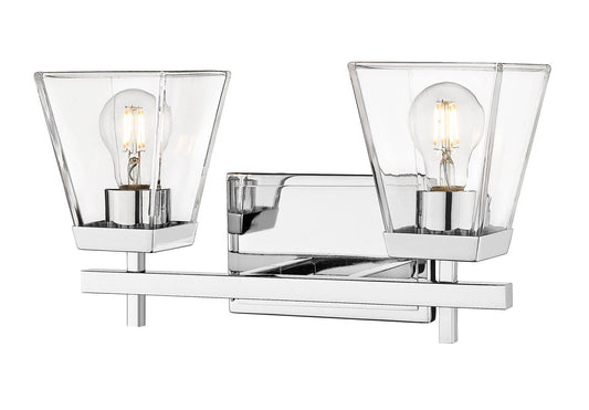 Z-LIte Lauren Two Light Vanity In Chrome