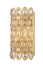 Z-LIte Dealey Two Light Wall Sconce In Heirloom Brass