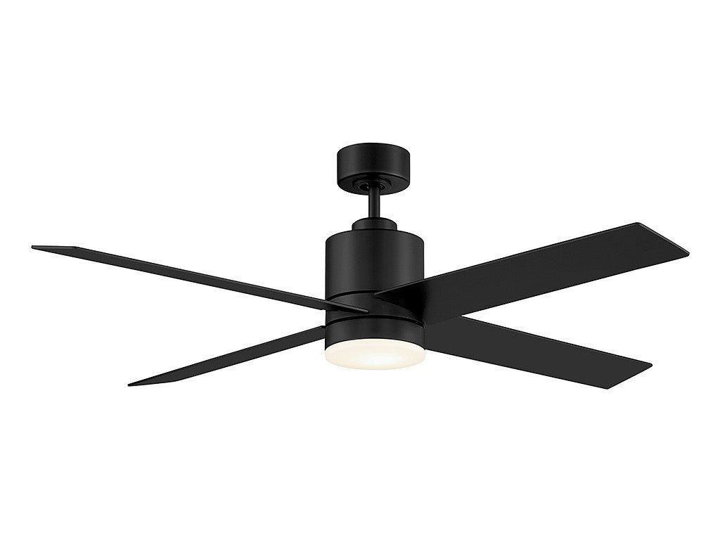  Dayton 52" Ceiling Fan In Matte Black