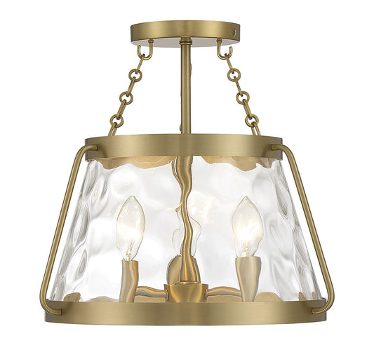  Crawford 3-Light Semi-Flush Mount