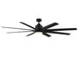  Bluffton 72" Ceiling Fan In Matte Black