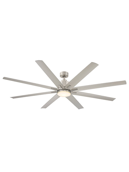  Bluffton 72" Ceiling Fan In Satin Nickel