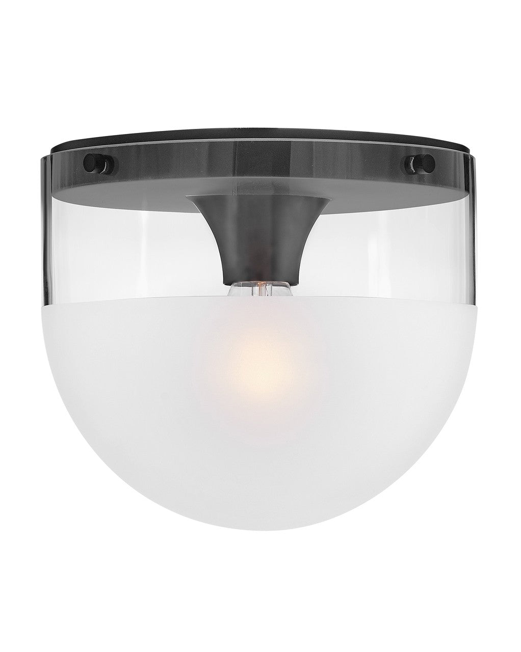  Beck LED Flush Mount In Black