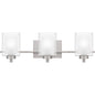  Kolt 3-Light Bath In Brushed Nickel