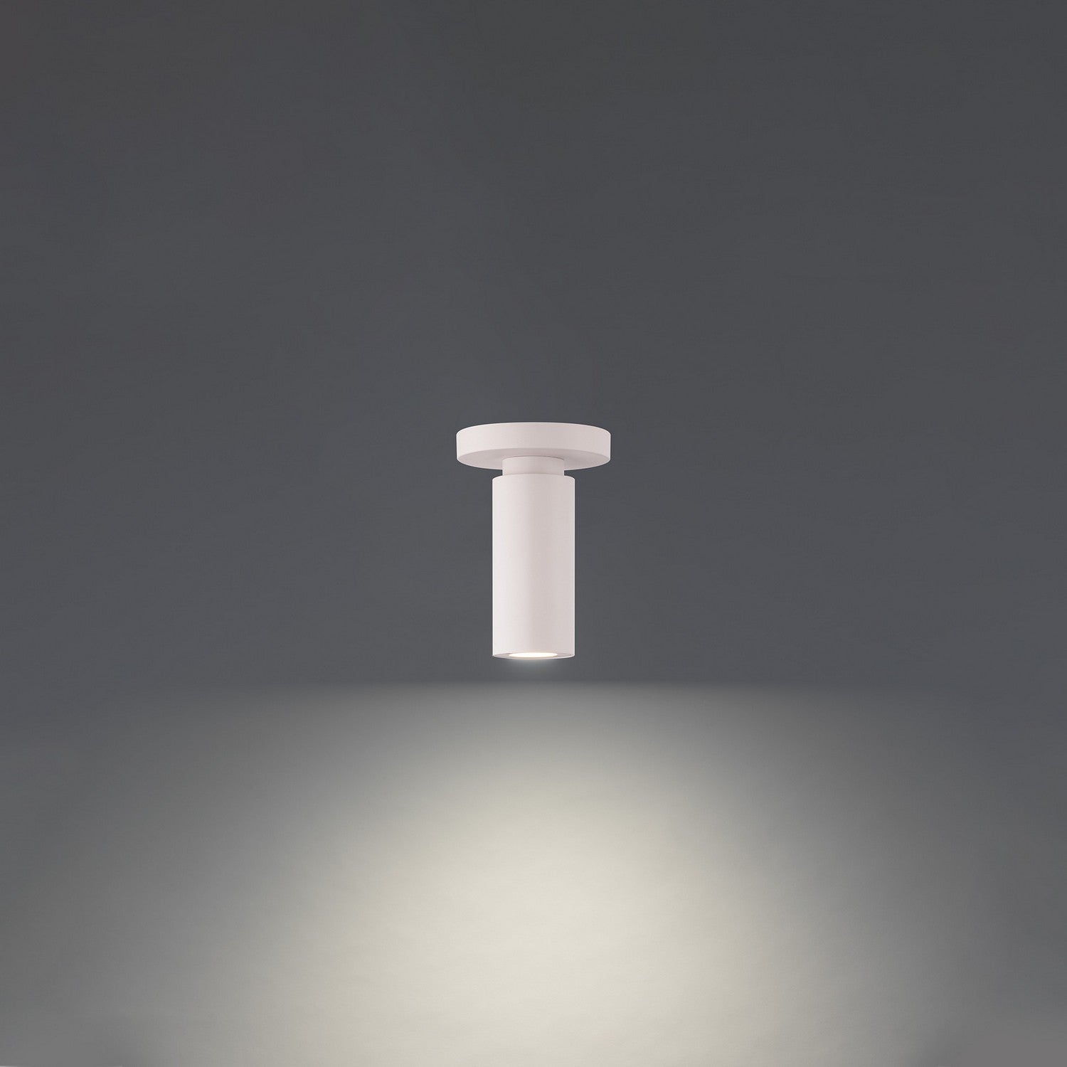  Caliber LED Outdoor Flush Mount In White