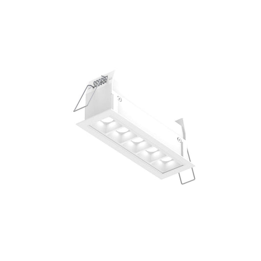  Recessed Linear With 5 Mini Spot Lights