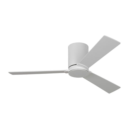  Rozzen Hugger 44" Ceiling Fan In Matte White