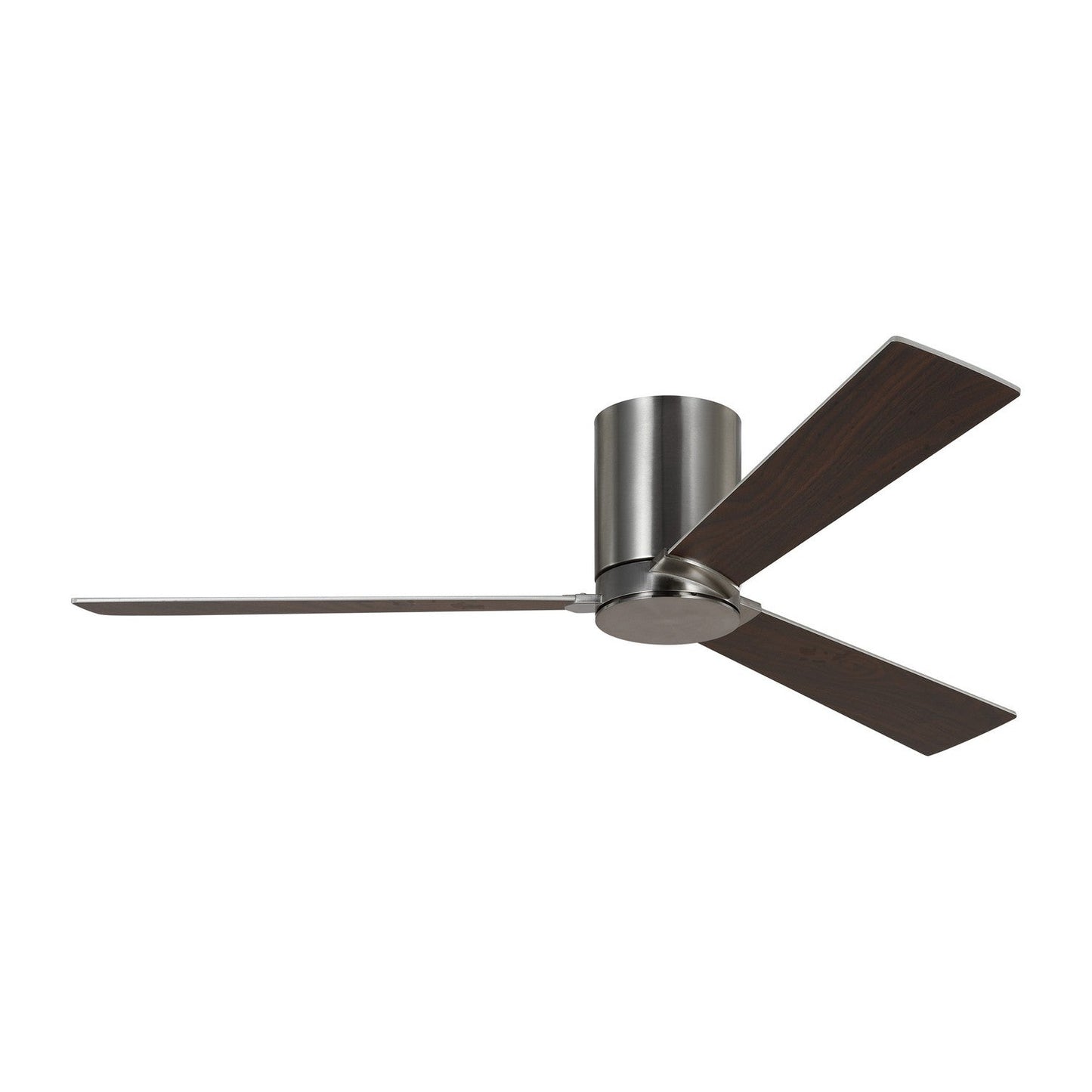  Rozzen Hugger 52" Ceiling Fan In Brushed Steel