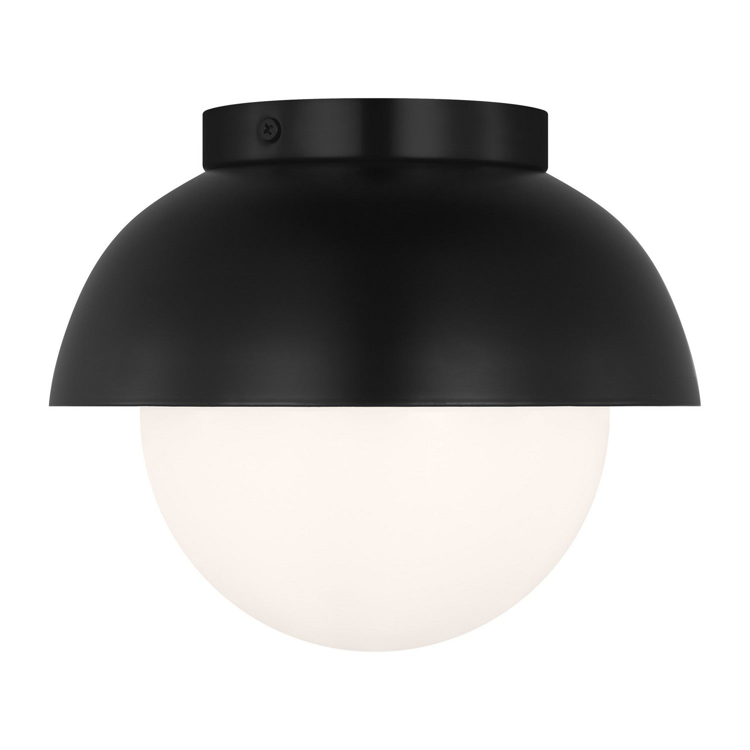  Hyde 1-Light Flush Mount In Midnight Black