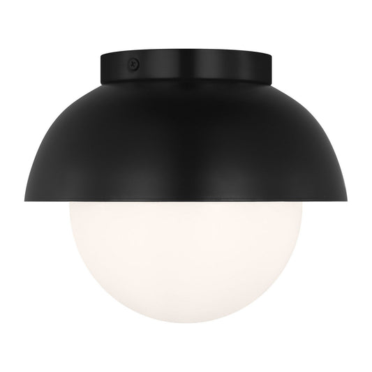  Hyde 1-Light Flush Mount In Midnight Black