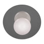  Nodes 1-Light Bath Vanity In Polished Nickel