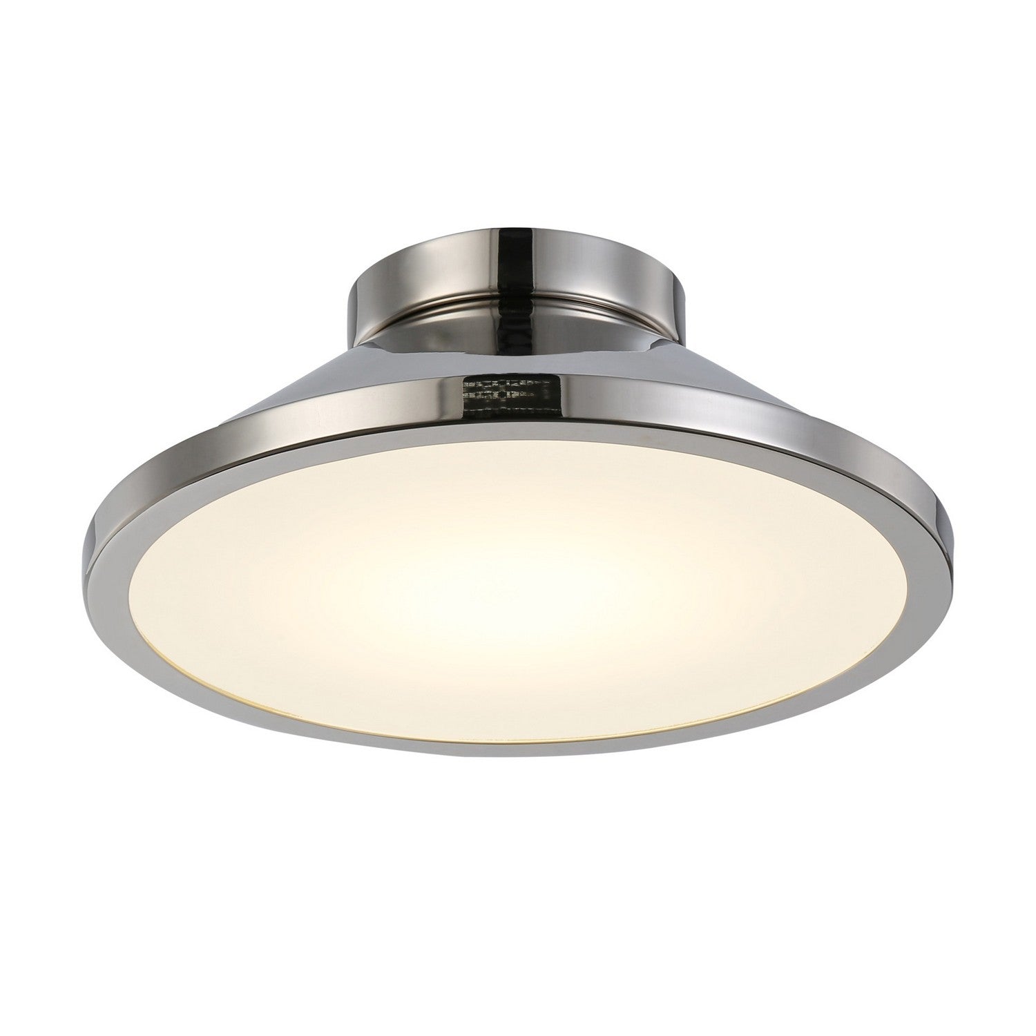  Lucida LED Flush Mount In Nickel