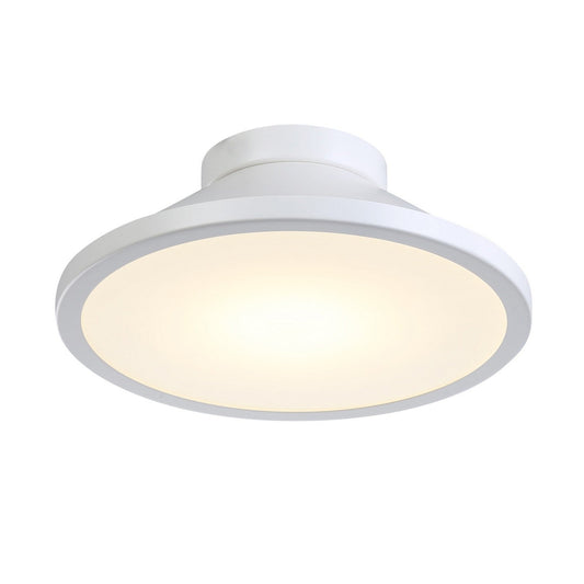  Lucida LED Flush Mount In White