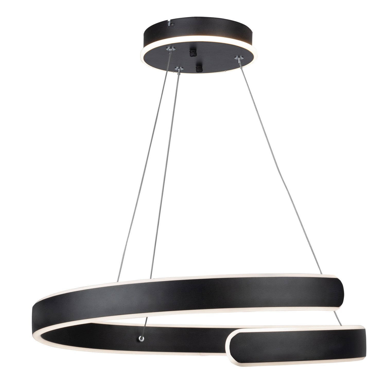  Sirius LED Chandelier In Black