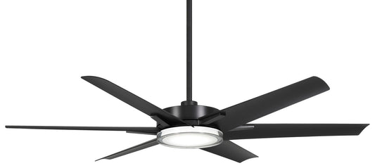  Deco 65" Ceiling Fan In Coal