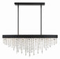  Winham 8-Light Chandelier In Black Forged