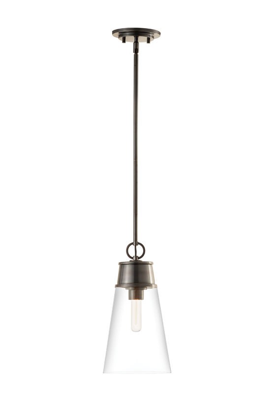 Z-LIte Wentworth 1-Light Pendant In Plated Bronze