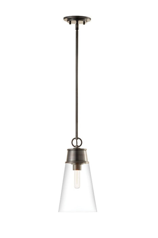 Z-LIte Wentworth 1-Light Pendant In Plated Bronze