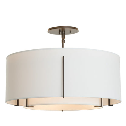  Exos Double Shade Semi-Flush
