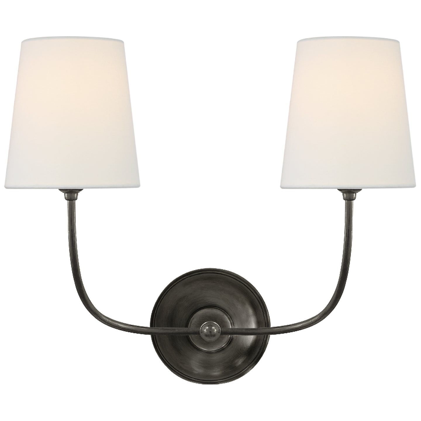  Vendome 2-Light Wall Sconce In Bronze
